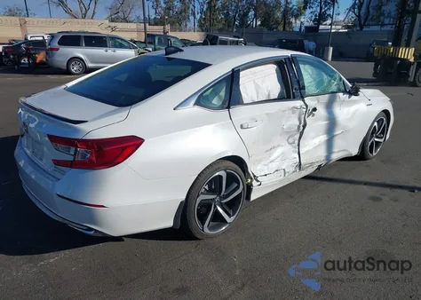 2022 Honda Accord Hybrid Sport from USA, damaged, VIN 1HGCV3F26NA028218